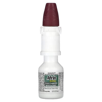 No Drip Severe Congestion Pump Mist, 1/2 fl oz (15 ml)