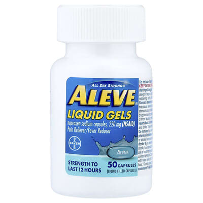 Капсулы Naproxen Sodium, Liquid Gels, 220 mg, 50 шт.