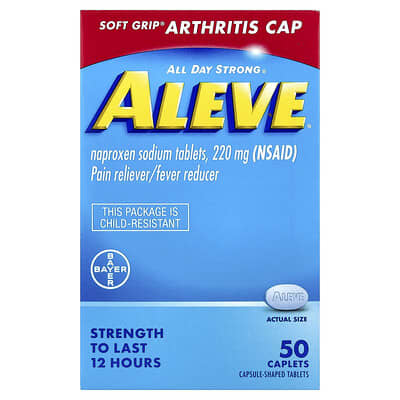Таблетки Naproxen Sodium 220 mg 50 Caplets