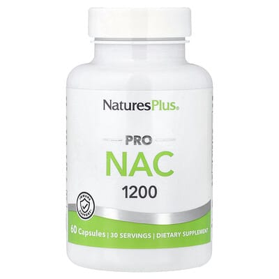 Pro, NAC 1200, 60 Capsules (600 mg per Capsule)