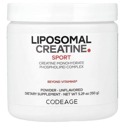 Липосомальный порошок креатина Sport, без вкуса, 5.29 oz (150 g)