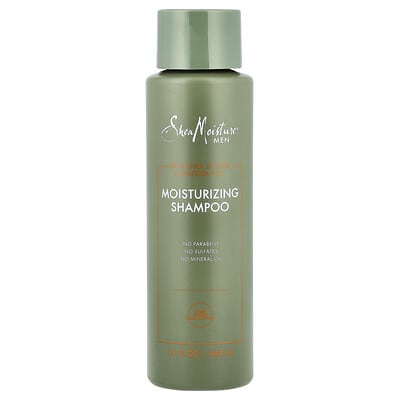 Men, Moisturizing Shampoo, Raw Shea Butter & Mafura Oil, 15 fl oz (444 ml)