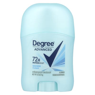 Advanced, 72H MotionSense®, Antiperspirant Deodorant, Shower Clean, 0.5 oz (14 g)