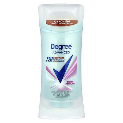 Дезодорант-антиперспирант Degree Advanced 72H Body Heat Activated