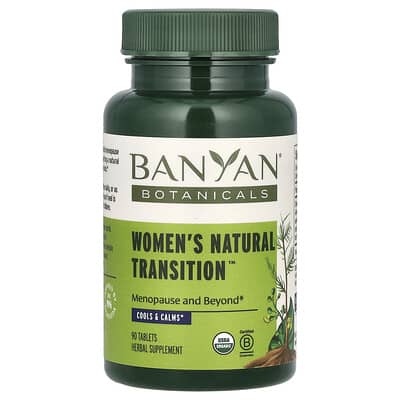 Баланс при менопаузе, 90 таблеток, Banyan Botanicals