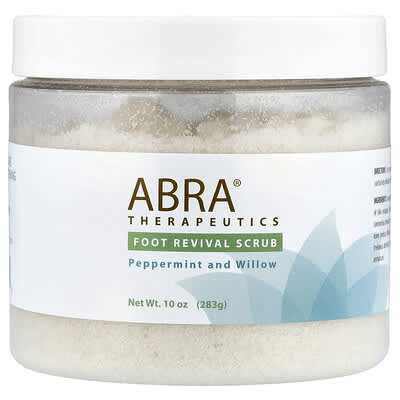 Скраб для ног Foot Revival, Peppermint и Willow, 10 oz
