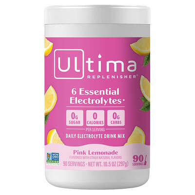 Electrolyte Mix, Pink Lemonade, 9.5 oz (270 g)