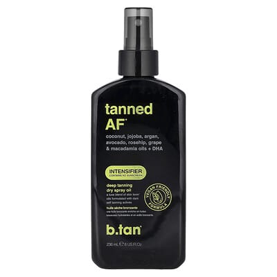 Сухое масло для глубокого загара Tanned AF®, 8 fl oz (236 ml)
