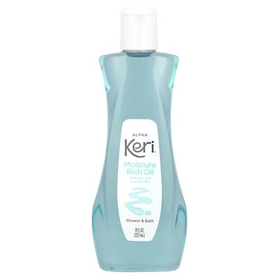 Moisture Rich Oil, Shower & Bath, 8 fl oz (237 ml)