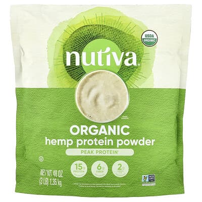 Organic Hemp Protein Powder, 3 lb (1.36 kg)