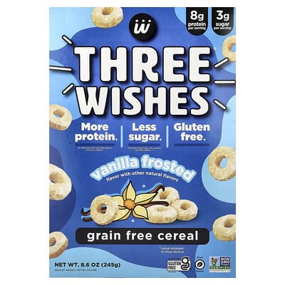 Grain Free Cereal, Vanilla Frosted, 8.6 oz (245 g)