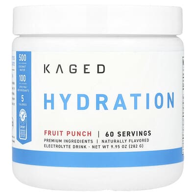 Kaged Hydra-Charge, Fruit Punch, 9.52 oz (270 g)