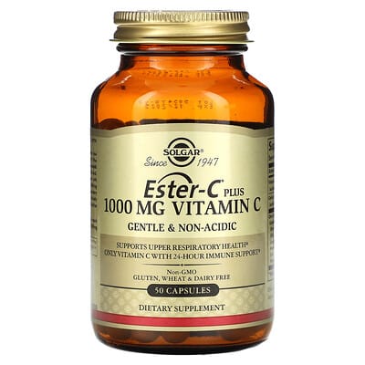 Solgar Ester-C® Plus, витамин C, 50 капсул
