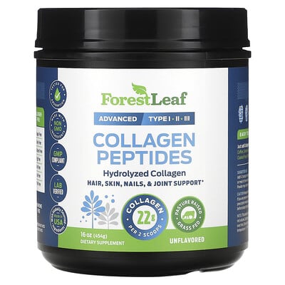 Collagen Peptides, Unflavored, 16 oz (454 g)
