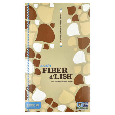 Fiber d'Lish®, Blondie Bar, 16 Bars, 1.6 oz (45 g) Each