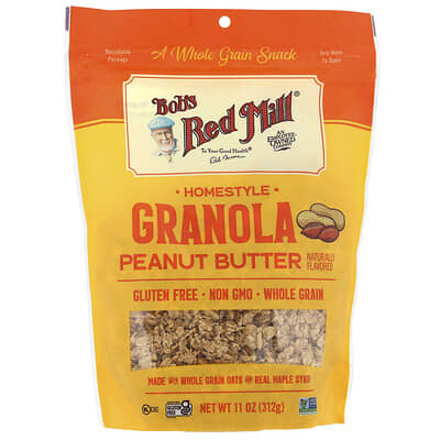 Homestyle Granola, Peanut Butter, 11 oz (312 g)