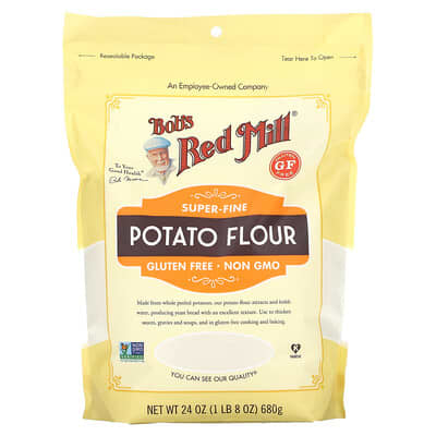 Potato Flour, Super-Fine, 1 lb 8 oz (680 g)