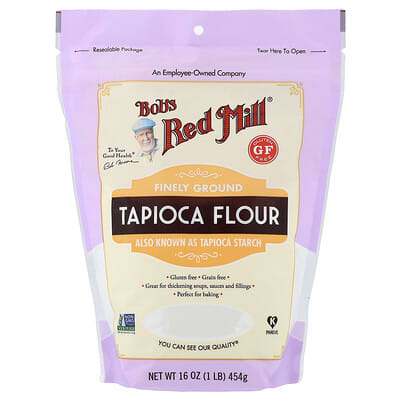 Tapioca Flour, Gluten Free, 16 oz (454 g)