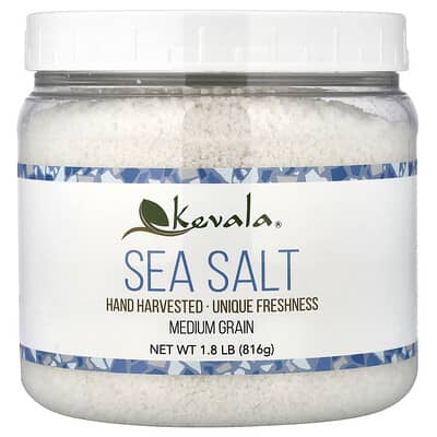 Sea Salt, Medium Grain, 1.8 lb (816 g)