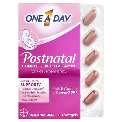 Postnatal Complete Multivitamin , 60 Softgels