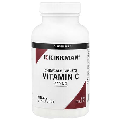 Жевательные витамины C, 250 mg, 250 таблеток