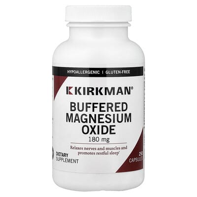 Buffered Magnesium Oxide, 250 Capsules