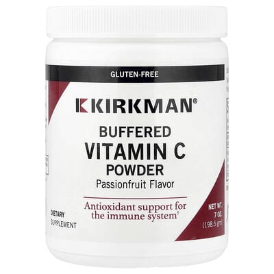 Buffered  Vitamin C Powder, Passionfruit, 7 oz (198.5 g)