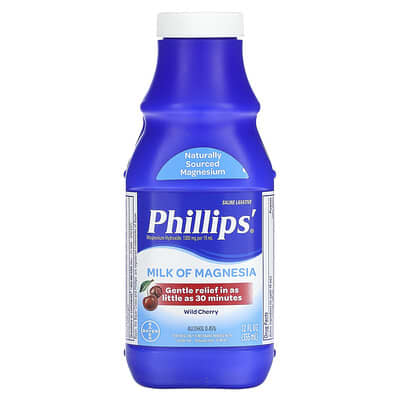 Milk of Magnesia, Wild Cherry, 12 fl oz (355 ml)