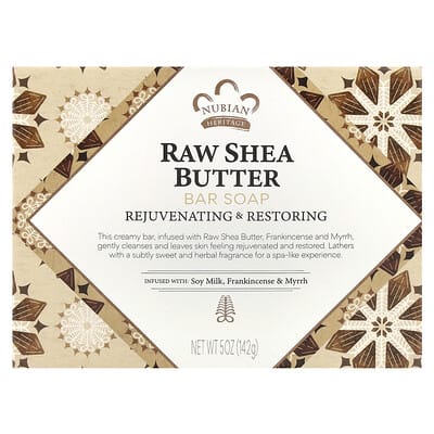 Raw Shea Butter Bar Soap, 5 oz (142 g)