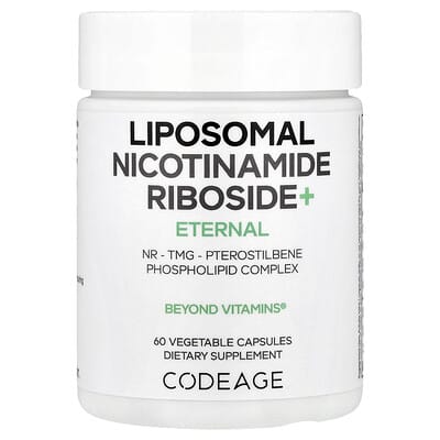 Liposomal Nicotinamide Riboside+, 60 Vegetable Capsules