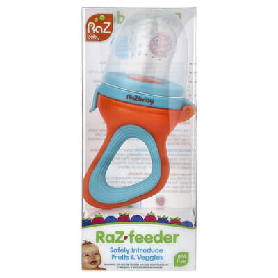 Raz-Feeder, 6m+, Red & Blue, 1 Feeder