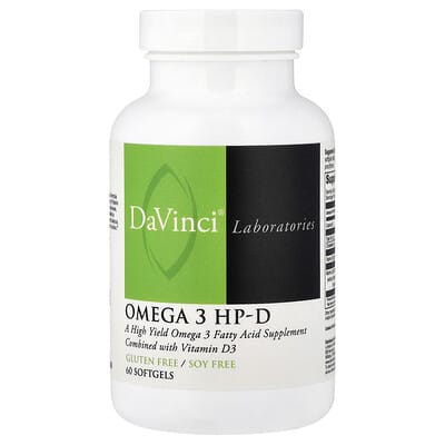 Omega 3 HP-D, 60 Softgels