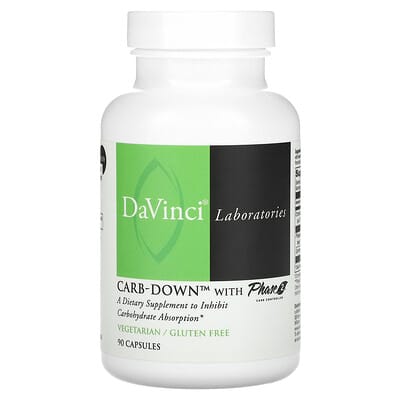 DaVinci Laboratories Carb-Down с Phase 2 Carb Controller, 90 капсул