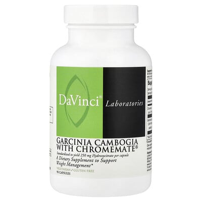 Garcinia Cambogia With Chromemate®, 90 капсул