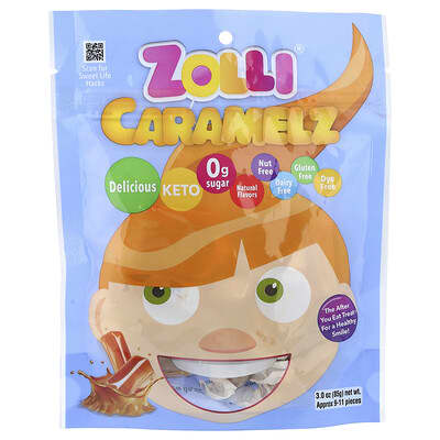 Zolli® Caramelz, Approx. 9-11 pieces, 3 oz (85 g)