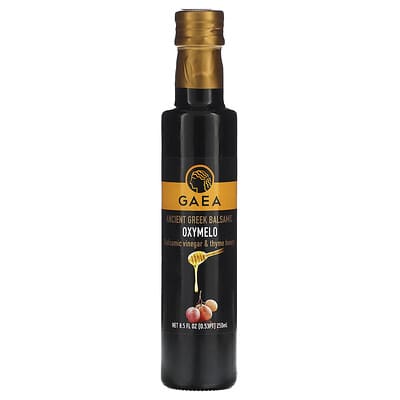 Ancient Greek Balsamic, OXYMELO, Balsamic Vinegar & Thyme Honey, 8.5 fl oz (250 ml)