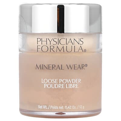 Рассыпчатая пудра Physicians Formula Mineral Wear, PF10950 Medium Beige, 0.42 oz (12 g)