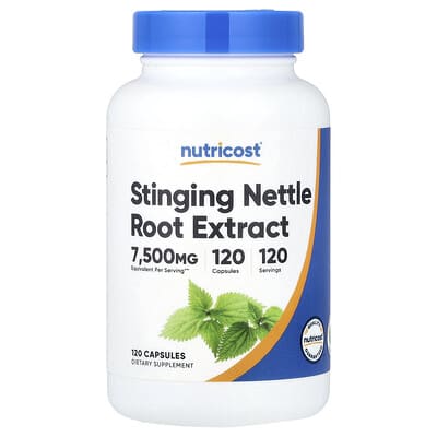 Stinging Nettle Root Extract, 120 Capsules (375 mg per Capsule)