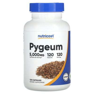 Pygeum, 120 капсул (500 mg per Capsule)
