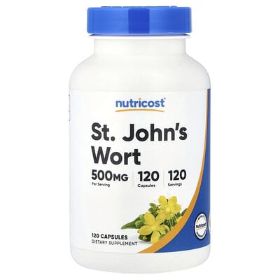 St. John's Wort, 500 mg , 120 Capsules