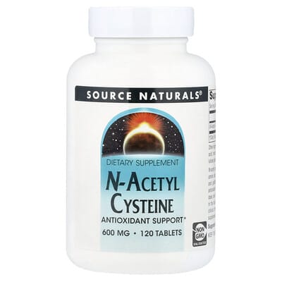 N-Acetyl Cysteine, 600 mg, 120 Tablets