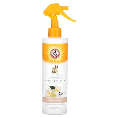 Ultra Fresh, Waterless Bath, Spray For Dogs, Wild Jasmine, 10 fl oz (296 ml)