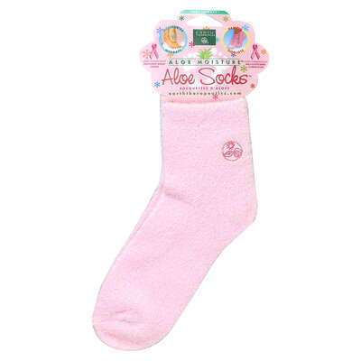 Aloe Moisture™, Aloe Socks™, Pink, 1 Pair