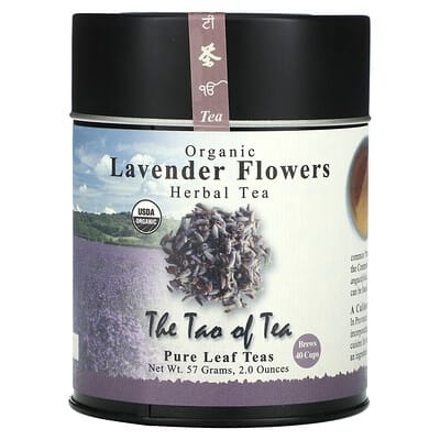 The Tao of Tea Органический травяной чай, цветы лаванды, 2 oz (57 g)