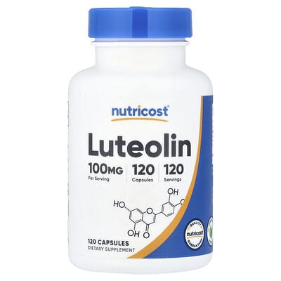 Luteolin, 100 mg, 120 Capsules