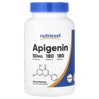 Apigenin, 50 mg, 180 капсул