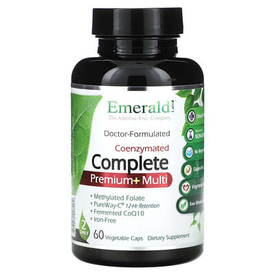Emerald Laboratories Complete Premium+ Multi, 60 растительных капсул