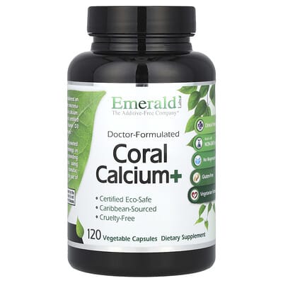 Coral Calcium+, 120 растительных капсул