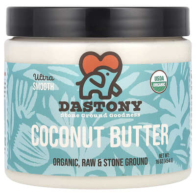 Organic Coconut Butter, Ultra Smooth, 16 oz (454 g)