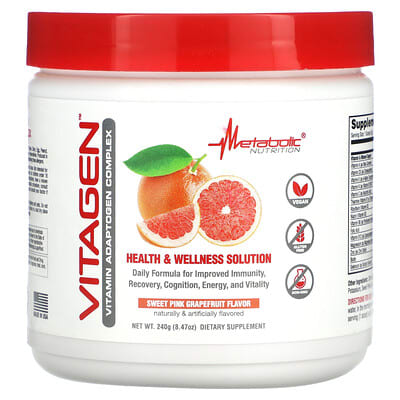 VitaGen™, розовый грейпфрут, 8.47 oz (240 g)